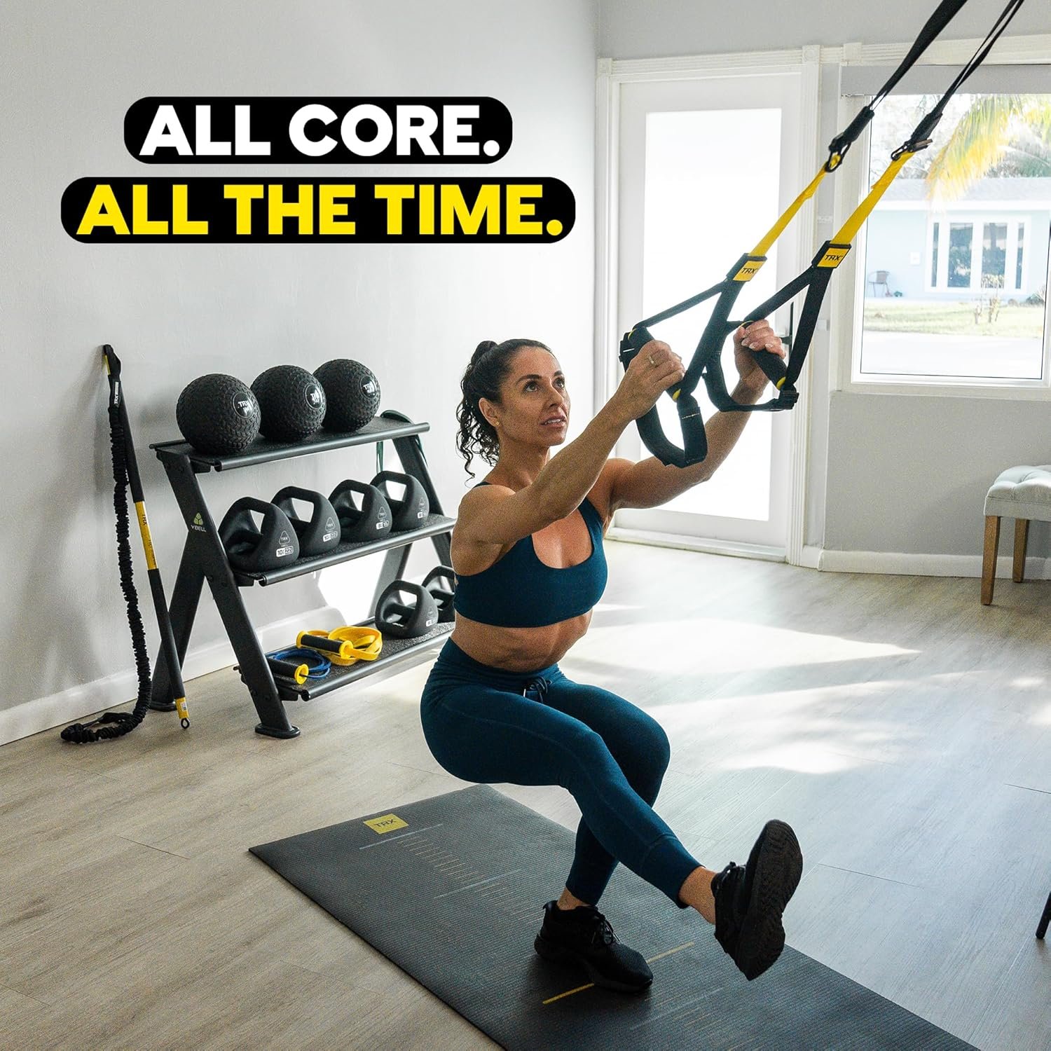 Hot Deals Today 🇺🇸 - TRX All-in-ONE Suspension Training System: Full Body Workouts for Your Home Gym, Travel, and Outdoors | Includes Indoor & Outdoor Anchors, Workout Guide and Video Downloads - Image 9