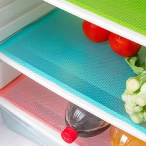 Hot Deals Today 🇺🇸 – 9 Pack Refrigerator Mats,Washable Fridge Mats Liners Easy to Clear Fridge...