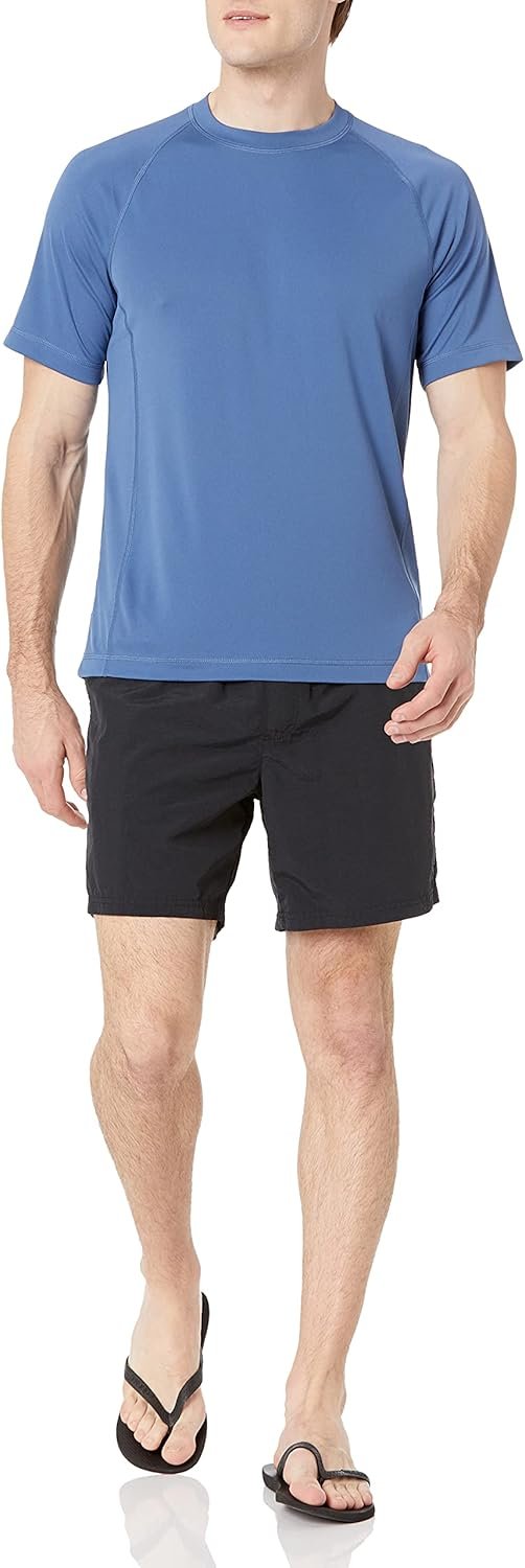 Hot Deals Today πΊπΈ - Amazon Essentials Men's Slim-Fit Short-Sleeve Quick-Dry UPF 50 Swim Tee - Image 6