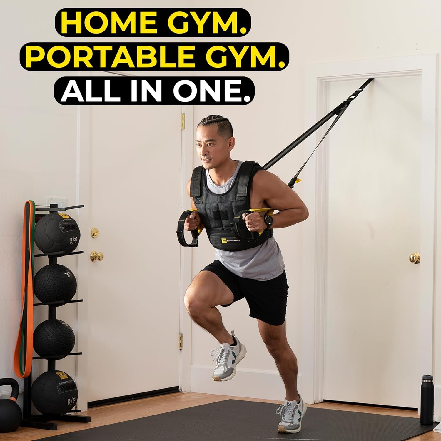Hot Deals Today 🇺🇸 - TRX All-in-ONE Suspension Training System: Full Body Workouts for Your Home Gym, Travel, and Outdoors | Includes Indoor & Outdoor Anchors, Workout Guide and Video Downloads - Image 8