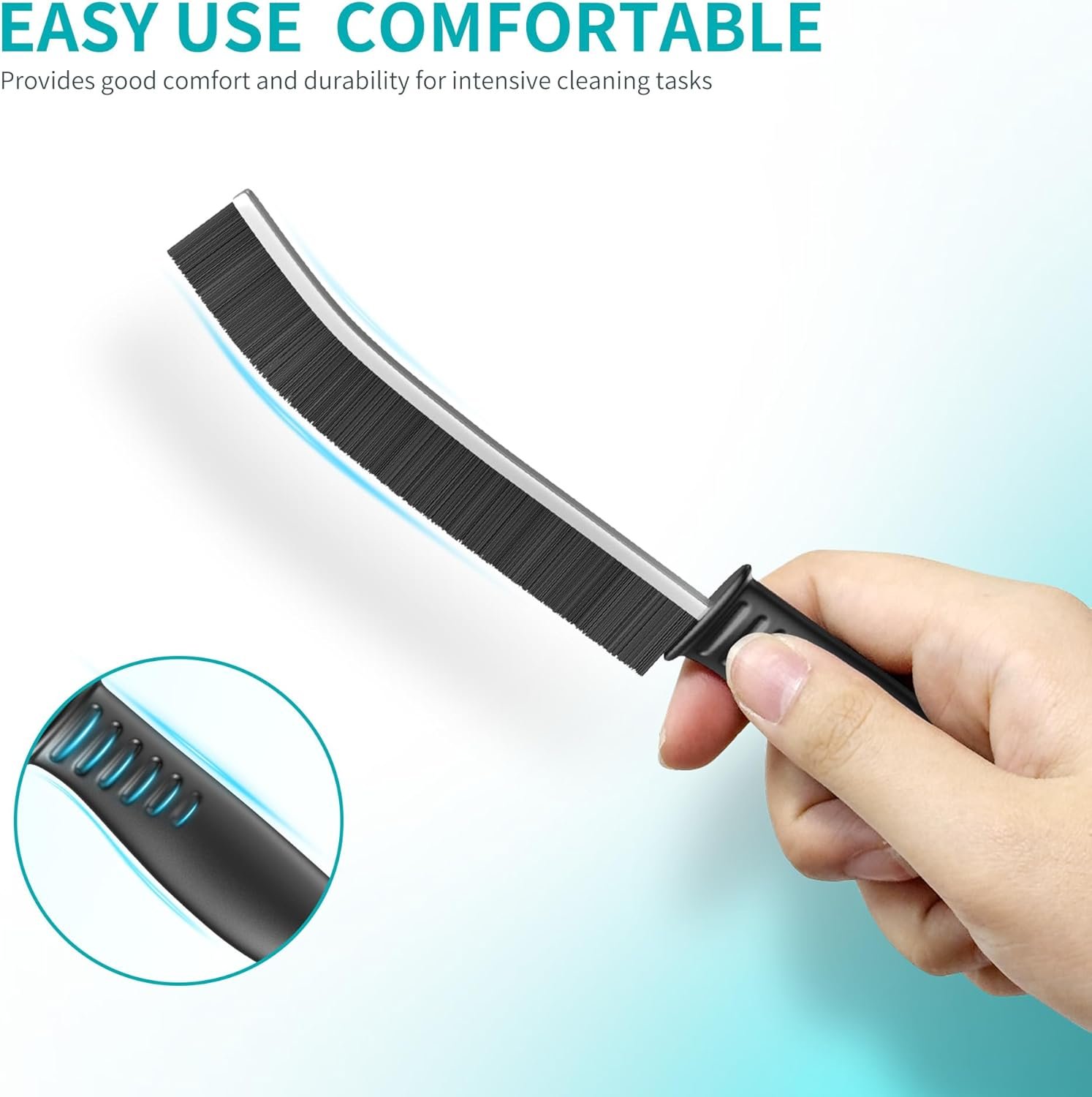 Hot Deals Today 🇺🇸 - Hard Bristle Crevice Cleaning Brush for Household Use, Multifunctional Crevice Cleaning Tool, Home Essentials, Upgraded Gap Cleaning Brush for Bathroom, Kitchen, 6Pcs - Image 5