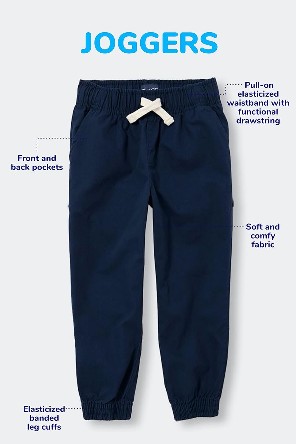 Hot Deals Today - The Children's Place Boys and Toddler Essential Jogger Shorts - Image 5