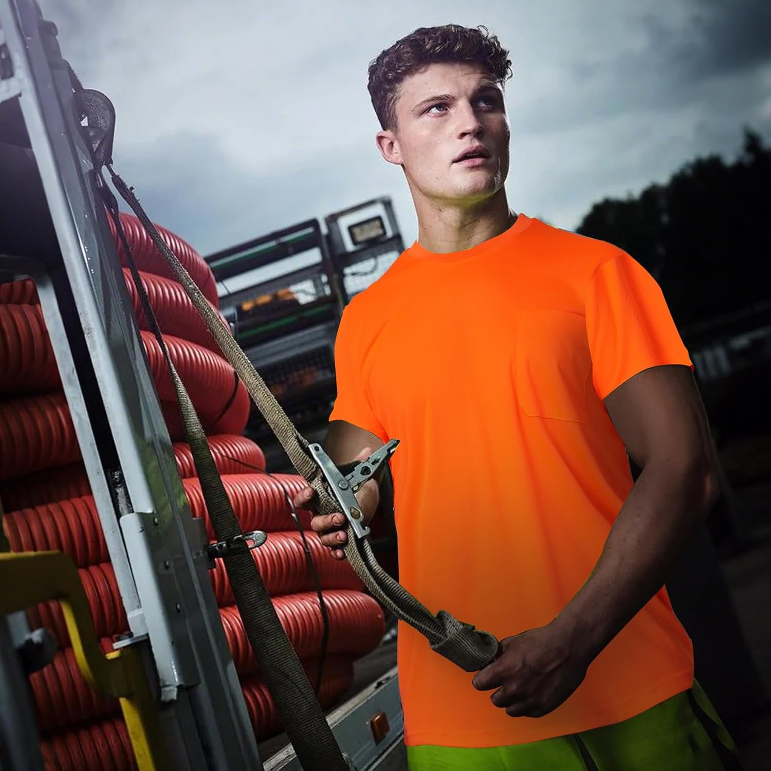 Hot Deals Today πΊπΈ - A-SAFETY High Visibility Safety Customize Logo Long Sleev T-Shirt (XS-6XL) - Image 7