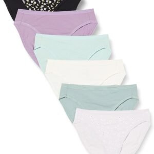 Hot Deals Today 🇺🇸 – Amazon Essentials Womens Cotton High Leg Brief Underwear (Available...