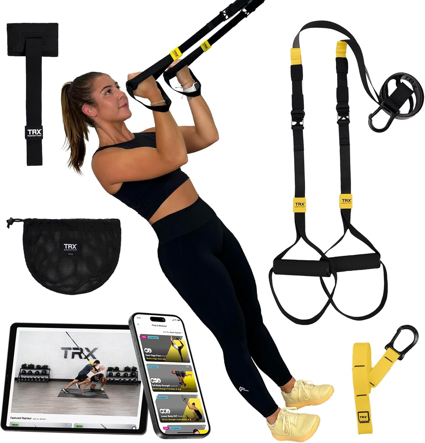 Hot Deals Today πΊπΈ - TRX GO Suspension Trainer, At Home, Portable Gym Workout, For Strength Training, Full Body Exercise Equipment - Image 2