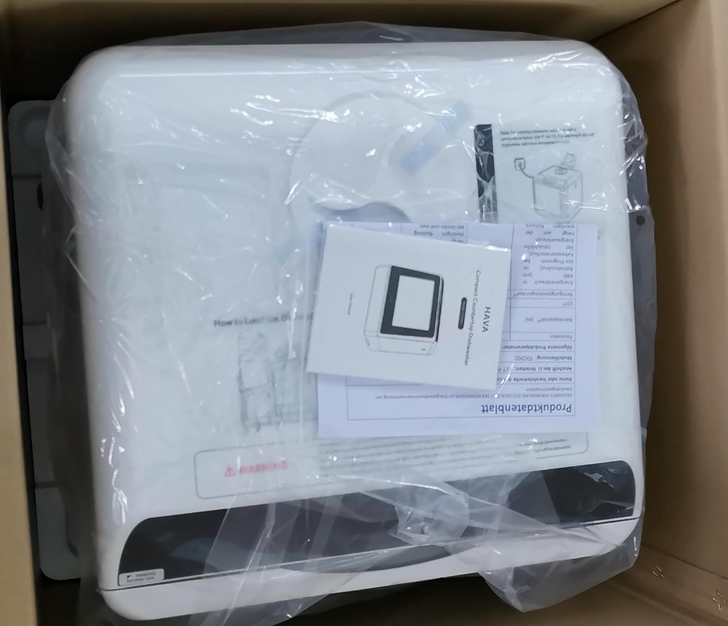 Hot Deals Today 🇺🇸 - HAVA Countertop Dishwasher, 6 Programs Portable Dishwashers with 5L Built-in Water Tank, No Hookup Needed, Baby Care & Air-Drying Function for Apartments and RVs - Image 13