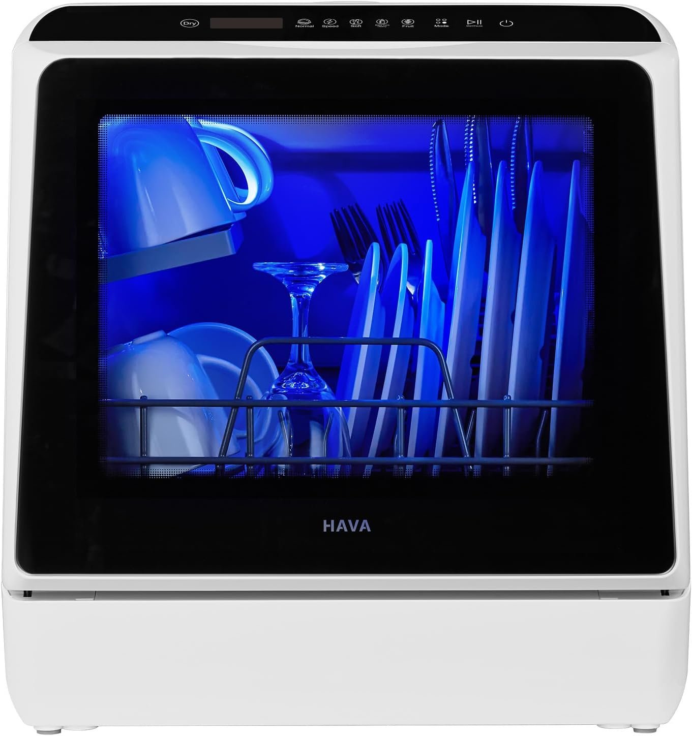Hot Deals Today 🇺🇸 - HAVA Countertop Dishwasher, 6 Programs Portable Dishwashers with 5L Built-in Water Tank, No Hookup Needed, Baby Care & Air-Drying Function for Apartments and RVs - Image 2