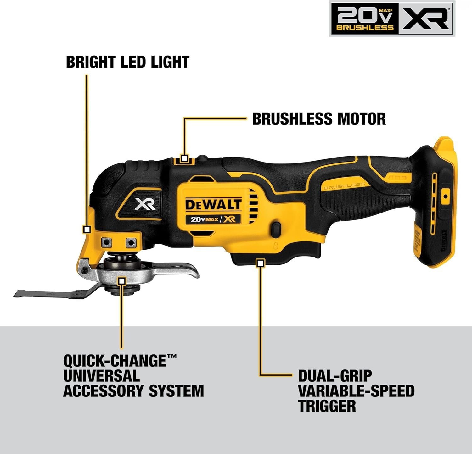 Hot Deals Today πΊπΈ - DEWALT 20V MAX Power Tool Combo Kit, 10 Tool Cordless Power Tool Set, 2 Batteries, Charger and 2 Bags Included, Dewalt Brushless Combo Kit (DCK1021D2) - Image 5