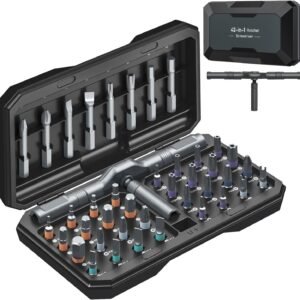 Hot Deals Today 🇺🇸 – AMIR Magnetic Screwdriver Set, Ratchet Screwdriver Set with 40 Precision...