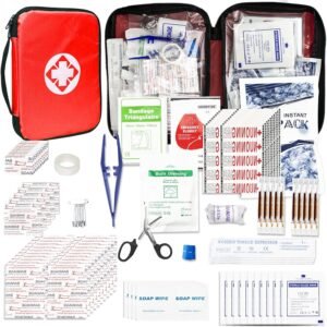 Hot Deals Today 🇺🇸 – Travel-First Aid-Kit Car-Home 300PCS Survival-Kit Outdoor-Adventure...