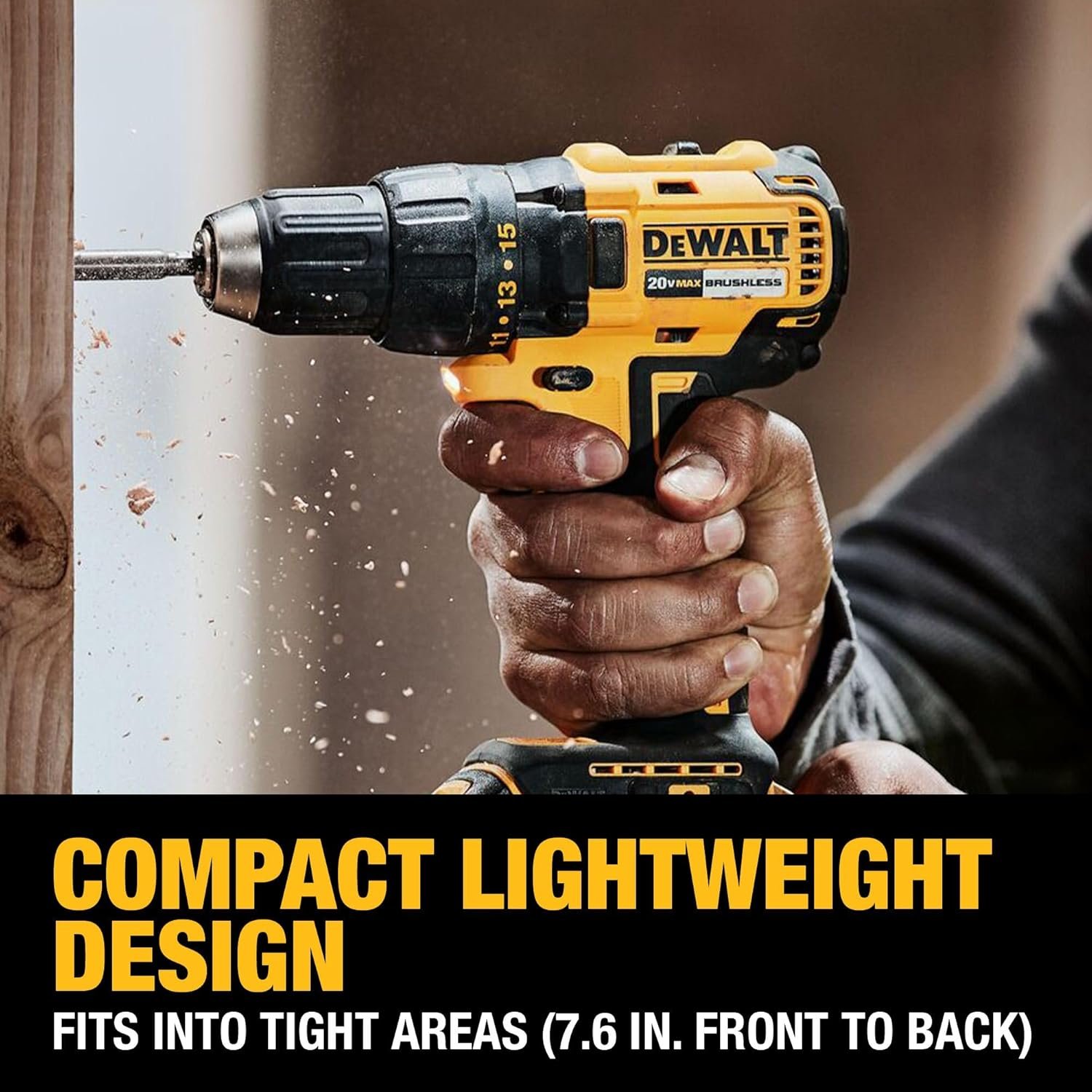Hot Deals Today πΊπΈ - DEWALT 20V MAX Cordless Drill Driver Set, 1/2 Inch Electric Drill, 2 Speed, XR 2.0 Ah Battery and Charger Included (DCD777D1) - Image 5