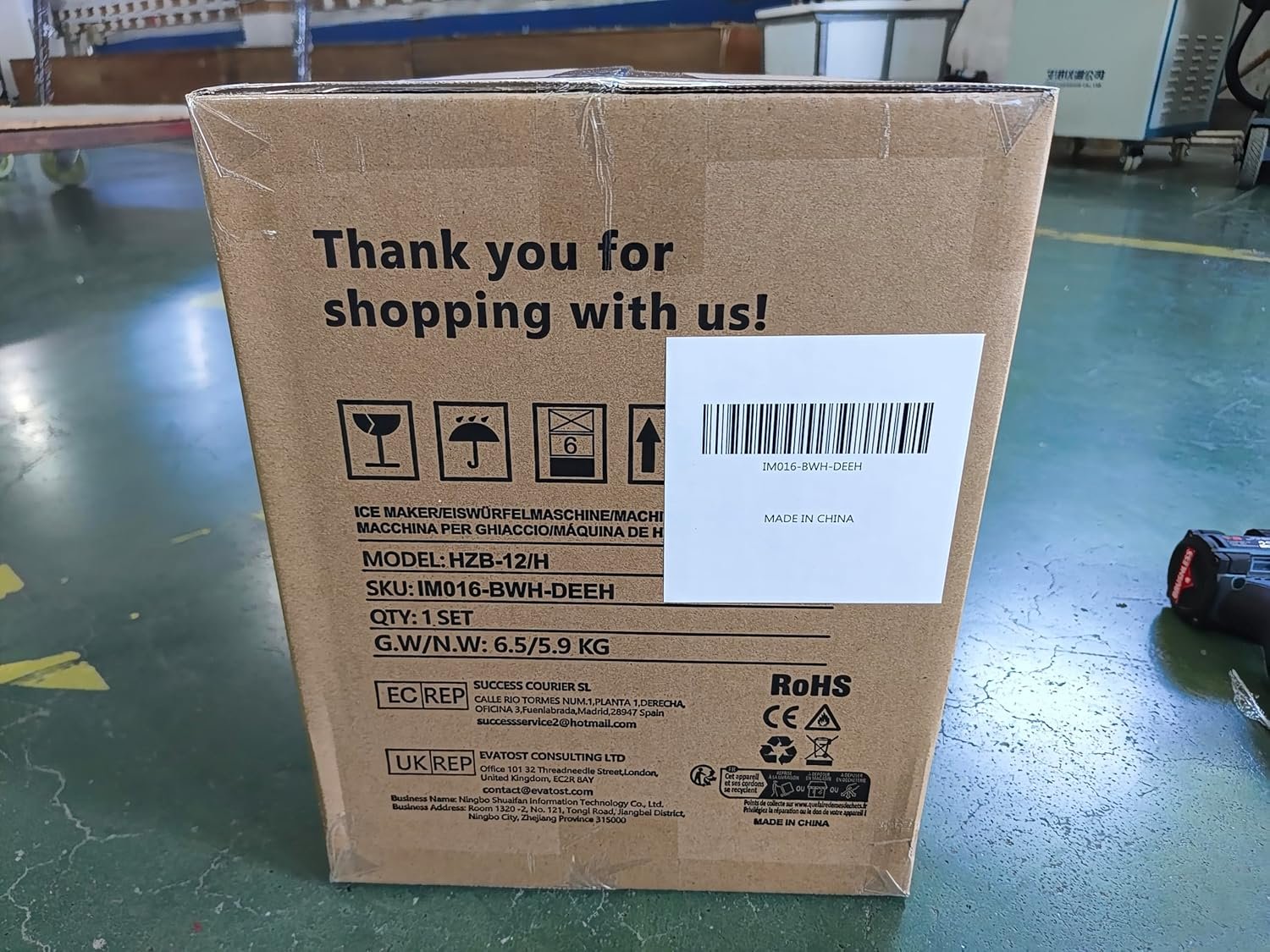 Hot Deals Today πΊπΈ - EUHOMY Countertop Ice Maker Machine with Handle, 26lbs Per Day, 9 Ice Cubes Ready in 6 Mins, Auto-Cleaning Portable Ice Maker with Basket and Scoop, for Home/Kitchen/Camping/RV (White) - Image 14