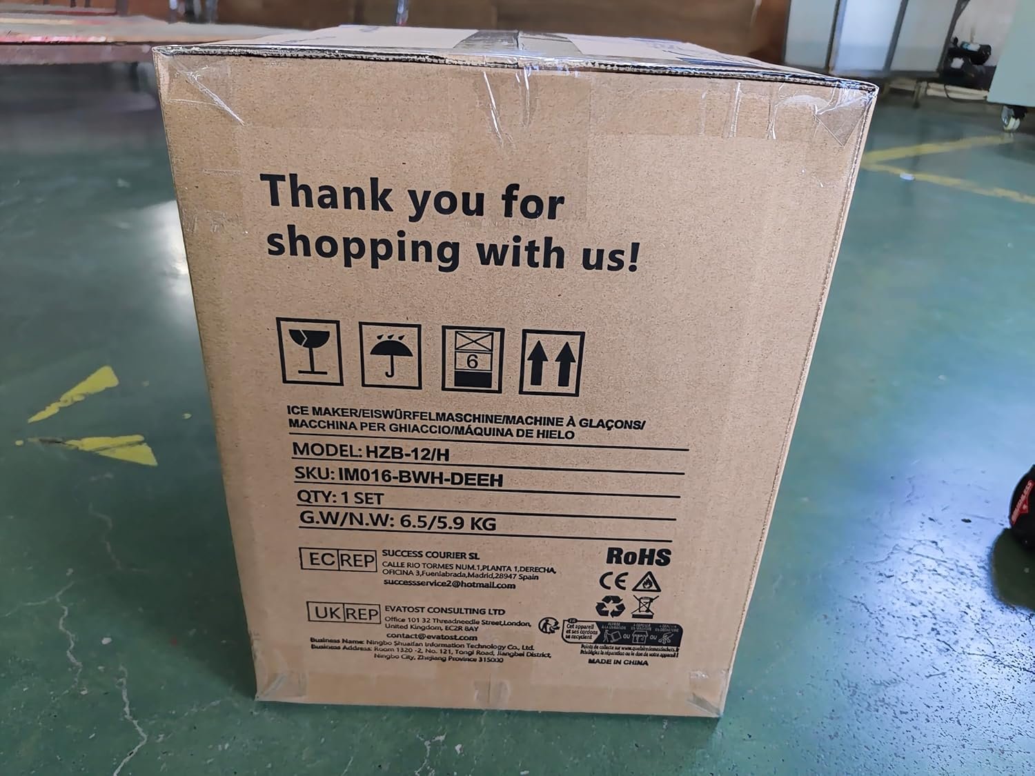 Hot Deals Today πΊπΈ - EUHOMY Countertop Ice Maker Machine with Handle, 26lbs Per Day, 9 Ice Cubes Ready in 6 Mins, Auto-Cleaning Portable Ice Maker with Basket and Scoop, for Home/Kitchen/Camping/RV (White) - Image 12