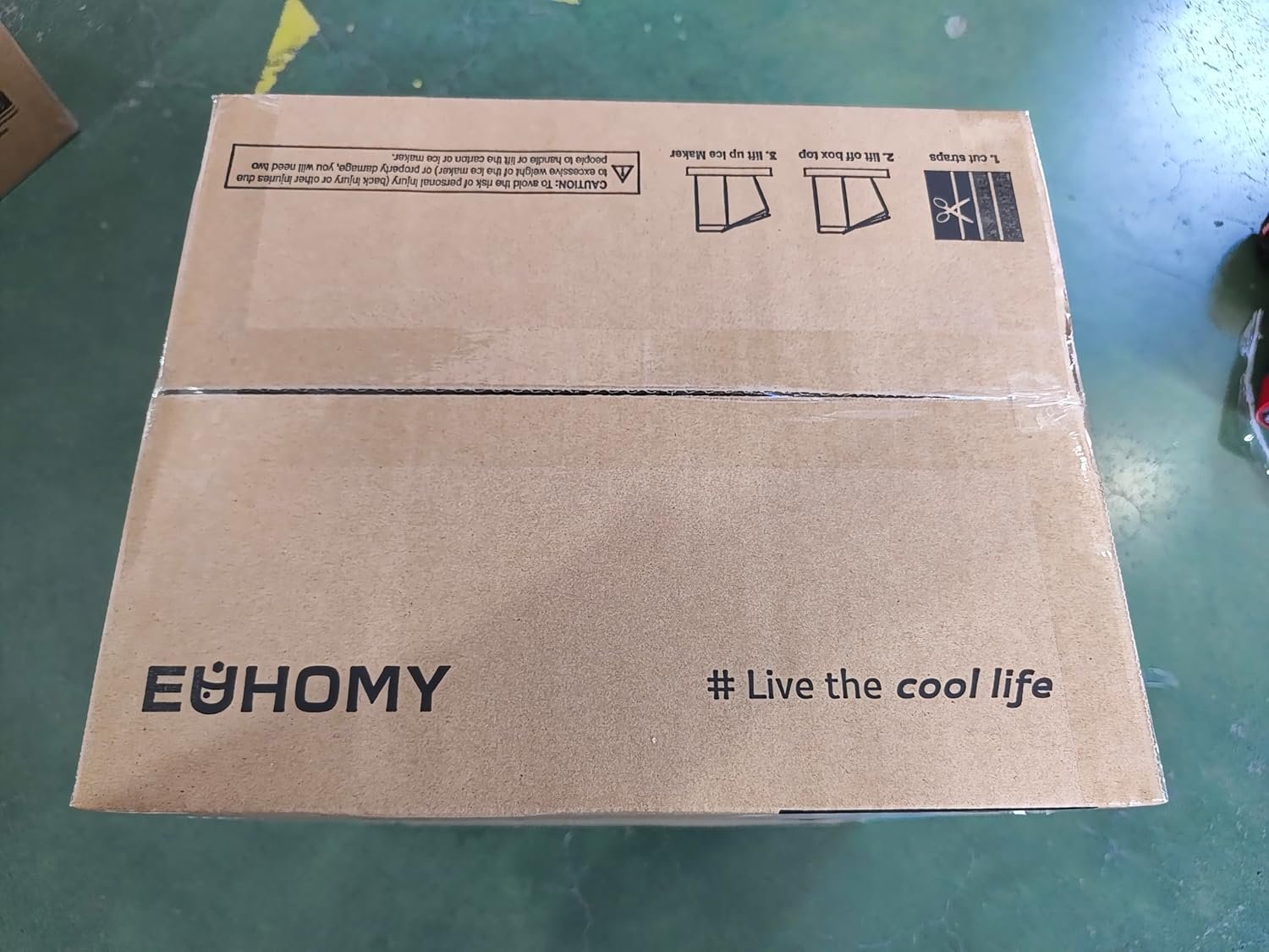 Hot Deals Today πΊπΈ - EUHOMY Countertop Ice Maker Machine with Handle, 26lbs Per Day, 9 Ice Cubes Ready in 6 Mins, Auto-Cleaning Portable Ice Maker with Basket and Scoop, for Home/Kitchen/Camping/RV (White) - Image 15