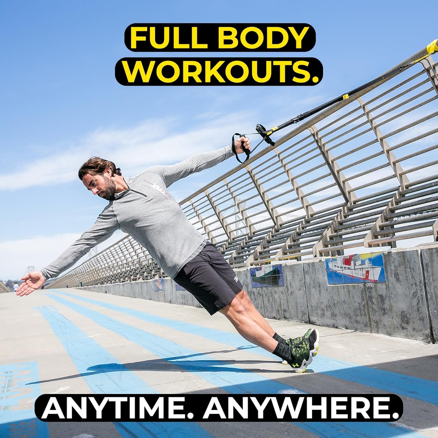 Hot Deals Today πΊπΈ - TRX GO Suspension Trainer, At Home, Portable Gym Workout, For Strength Training, Full Body Exercise Equipment - Image 10