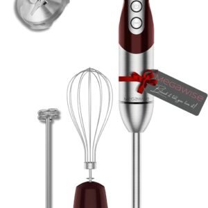 Hot Deals Today 🇺🇸 – MegaWise Pro Titanium Reinforced 3-in-1 Immersion Corded Hand Blender,...