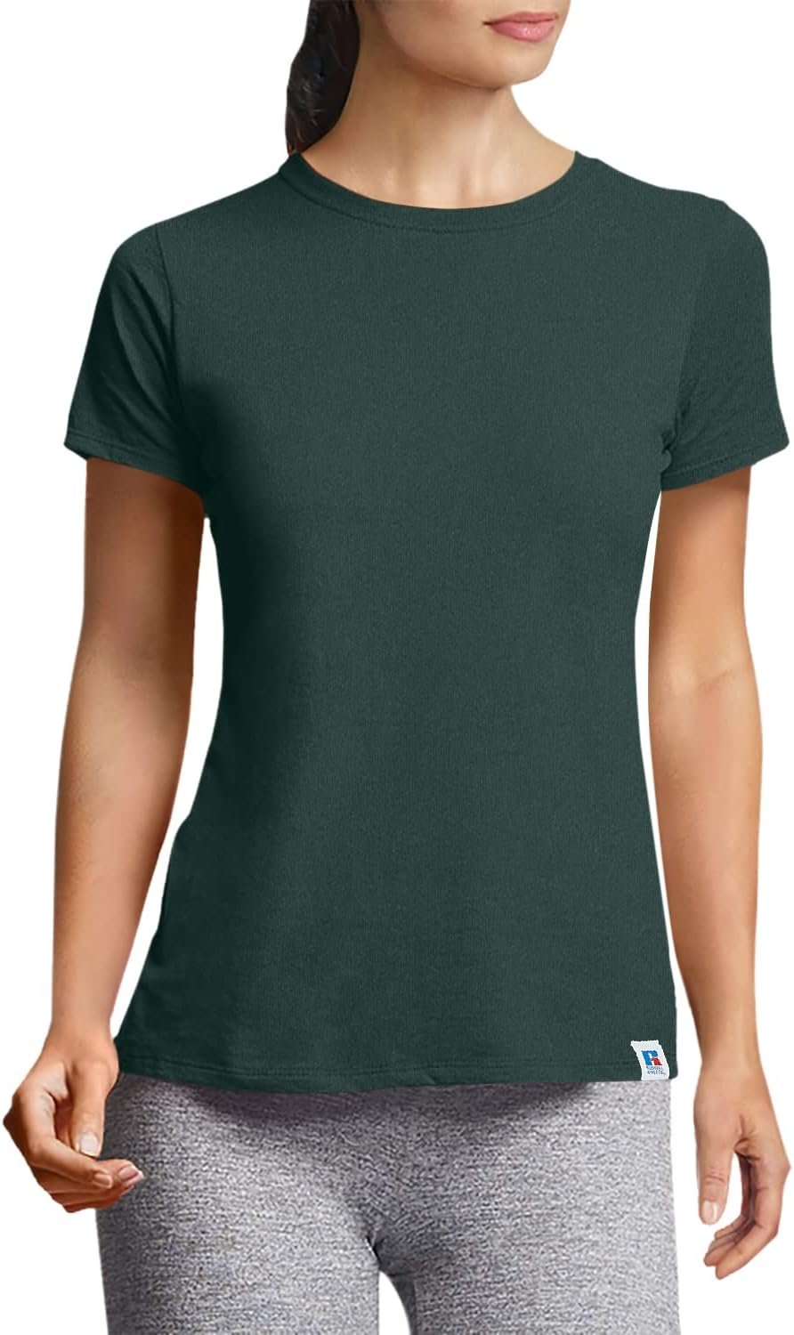 Hot Deals Today 🇺🇸 - Russell Athletic Womens Women's Cotton Performance T-Shirts - Image 2