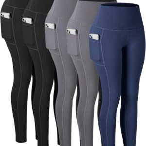 Hot Deals Today 🇺🇸 – CHRLEISURE Leggings with Pockets for Women, High Waisted Tummy Control...