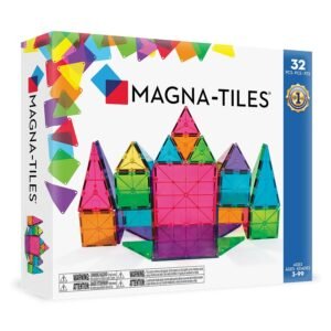 Hot Deals Today 🇺🇸 – MAGNA-TILES Classic 32-Piece Magnetic Construction Set, The ORIGINAL...