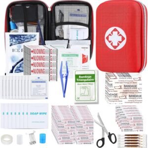 Hot Deals Today 🇺🇸 – 276PCS First Aid Kit Home Car Camping Hiking Emergency Supplies Small...