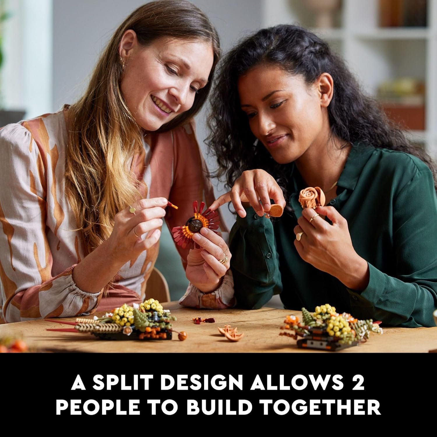 Hot Deals Today 🇺🇸 - LEGO Icons Dried Flower Centerpiece Building Sets for Adults, Ages 18+ Years - Fall & Thanksgiving Decorations for Dinner Table or Mantel - 10314 - Image 5