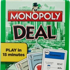 Hot Deals Today 🇺🇸 – Monopoly Deal Card Game | Quick-Playing Card Game | Fun Games for Families...