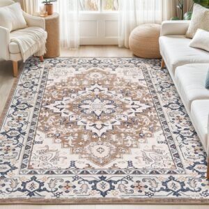 Hot Deals Today 🇺🇸 – Lofus 5×7 Area Rugs for Living Room, Washable Area Rug, Rugs for...