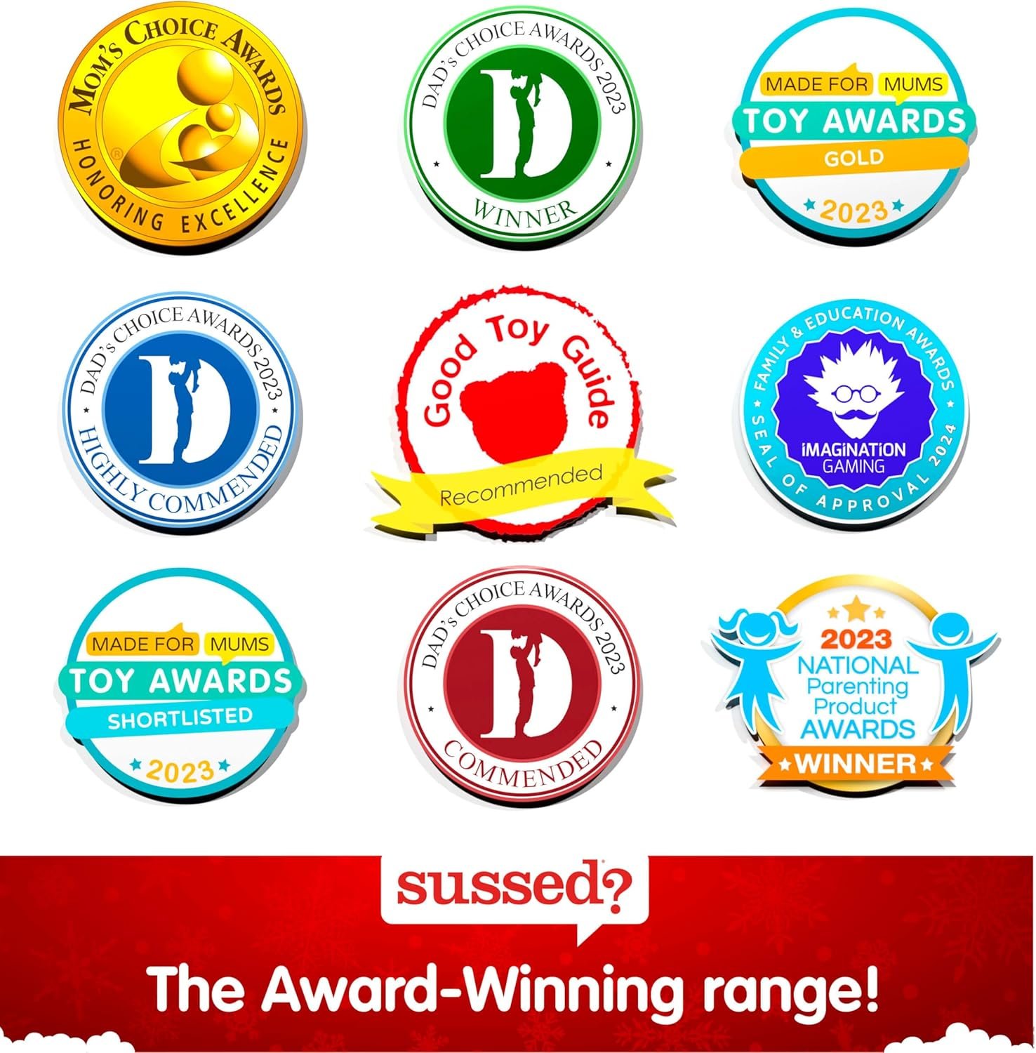 Hot Deals Today 🇺🇸 - SUSSED The Wacky ‘What Would You Do?’ Card Game - Stocking Stuffer for Teens, Boys, Girls - Social Fun for Kids Ages 10+ & Adults - Great Conversation Starter - Cool Blue Deck - Image 7