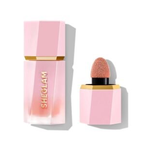 Hot Deals Today 🇺🇸 – SHEGLAM Color Bloom Liquid Blush-Coral Glow