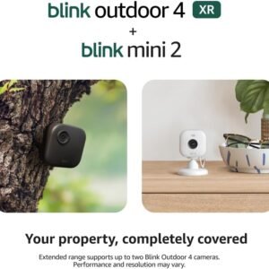 Hot Deals Today 🇺🇸 – Blink Outdoor 4 XR + Mini 2 — Wireless and plug-in security cameras,...