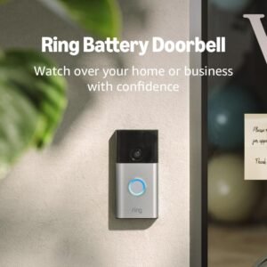 Hot Deals Today 🇺🇸 – Ring Battery Doorbell (newest model), Home or business security with...