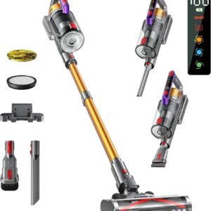 Hot Deals Today 🇺🇸 – Cordless Vacuum Cleaner, 600W 50KPA 70Mins Vacuum Cleaners for Home,...