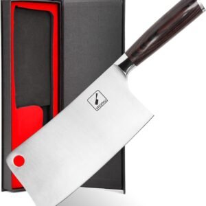 Hot Deals Today 🇺🇸 – imarku Cleaver Knife 7 Inch Meat Cleaver – Japan High Carbon Stainless...