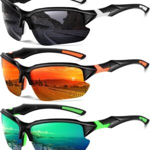 Hot Deals Today 🇺🇸 – DioKiw Sports Polarized Sunglasses for Men Cycling Running Fishing UV...