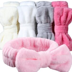 Hot Deals Today 🇺🇸 – Teenitor 5 Pack Spa Headband for Washing Face, Girls Makeup Headband,...