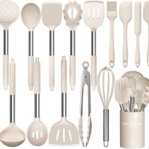 Hot Deals Today 🇺🇸 – Stainless Steel Kitchen Cooking Utensil Set, Umite Chef 15 pcs Utensils...