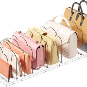 Hot Deals Today 🇺🇸 – Lifewit Purse Organizer for Closet, Clear Handbags Storage Organizer,...