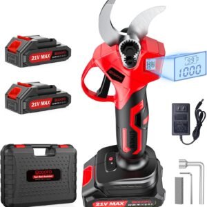 Hot Deals Today 🇺🇸 – Upgraded Electric Pruning Shears,1.4″ Cutting Diameter Cordless...
