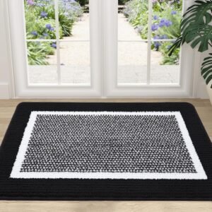 Hot Deals Today 🇺🇸 – Colorxy Indoor Door Mat, Non-Slip Absorbent Resist Dirt Entrance Mat,...