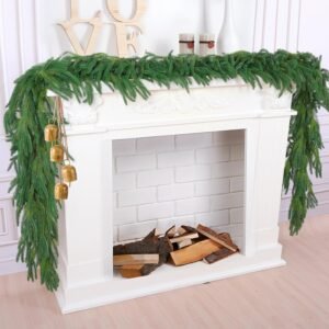 Hot Deals Today 🇺🇸 – Hananona 9 Ft 2 Pcs Artificial Norfolk Pine Garlands, Realistic Pine...