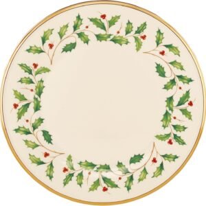 Hot Deals Today 🇺🇸 – Lenox 146504000 Holiday Dinner Plate, Christmas Dinnerware
