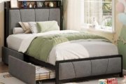 Garvee Twin Size Bed Frame with Storage Drawers & Charging Station – 55% OFF Limited-Time Deal! (2025 Best Kids Bed Review)
